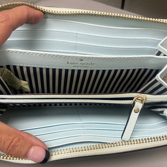 Kate Spade Light Blue Wallet - Picture 4 of 9